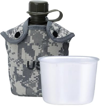 Shenrongtong Kit mensa con coperchio, borraccia sportiva, Set mensa da viaggio multiuso, Borraccia da mensa sportiva, borraccia leggera per escursionismo, campeggio, viaggi