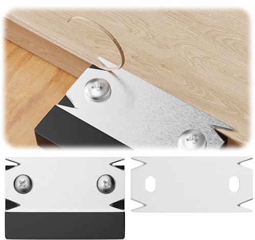 Kantenschneider Umleimer,Einhandhobel für Holzbearbeitung,Manueller Kantenschneider mit 1 Ersatzklinge,Rutschfest Kantenhobel für PVC,ABS,Holz