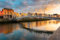 Puzzle für Erwachsene, 1000 Teile, Dublin, Irland, Großbritannien, Skyline, glänzendes Poster, Bild, Fotodruck mit Brückenansicht A095, herausfordernde Puzzles für Freunde und Familie