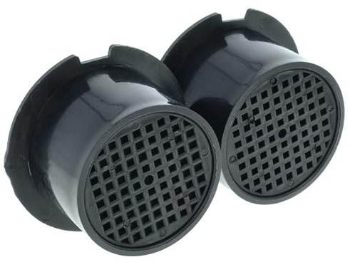vhbw 2x Filter kompatibel mit Liebherr WTNes 2956 | WTI 2050, WTNES295620, WTes 5972, WTes 5872, WTNes 3056 Kühlschrank - Aktivkohlefilter