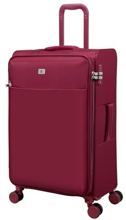 It Luggage Lustrous Luxe 71,1 cm Softside Karo 8 Rollen Spinner, French Port, Medium, Lustrous Luxe 71,1 cm Softside Karo 8 Rollen Spinner