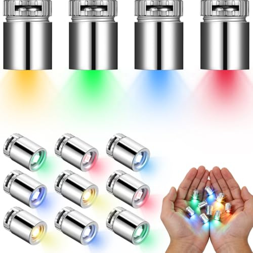 Alipis Tiny Led Lights Battery Powered for Dollhouse Decor Miniature Led Lights for Hand Craft Diy Warm and Colourful Micro Lights for Toy Brick Building Seasonal Displays and Party Decoration