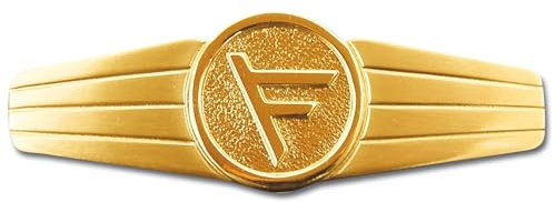 Abzeichen BW Führungsdienstpersonal Metall gold