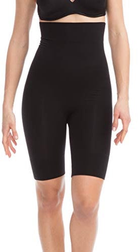 FarmaCell 603 (Nero, L) Guaina Contenitiva Donna, Intimo Modellante Pancia Piatta, Push-Up Glutei, Made in Italy