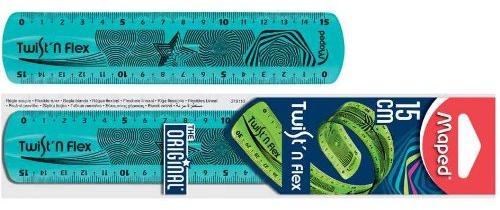 HELIT BÜROPROD. Maped Lineal Twist'N Flex 15 cm