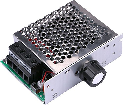 Yeeco AC 110V 10000W SCR Electronic Voltage Regulator Motor Speed Control Thermostat Governing Governor dimmer