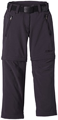 CMP - Kid G Zip Off Pant, Anthracite-Black, 140