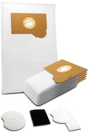 10x Staubsaugerbeutel kompatibel mit Fakir Combisauger 1117 electronic