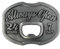 eeddoo® Gürtelschnalle - Always Open Flaschenöffner (Buckle für Wechselgürtel für Damen und Herren | Belt Frauen Männer Oldschool Rockabilly Metall Gothic Wave Rock Biker Western Trucker Casino Skull)