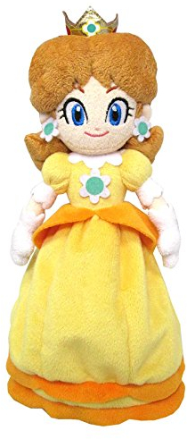 Sanei Super Mario All Star Collection Gänseblümchen-Plüsch, 24,1 cm, klein