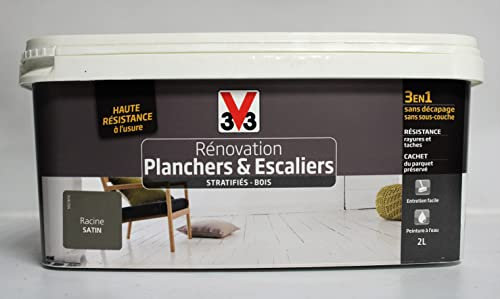 peinture rénovation planchers & escaliers racine satiné 2 l - V33