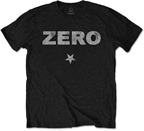Guns N' Roses Unisex The Smashing Pumpkins Zero Distressed T-Shirt (Pack of 1)