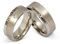 Juwelier Schönschmied Trauringe Partnerringe Eheringe - inkl. WUNSCHGRAVUR - Edelstahl Zirkonia 68-6 15HDac - mit AMAZON KONFIGURATOR direkt online gestalten !