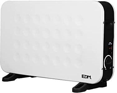 EDM 07135 Convector de Aire Modelo Standard, 750/1250/2000W, Multicolor