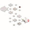 Spiegel Wandsticker Fische, DIY Spiegel Wandaufkleber Selbstklebend, Wandaufkleber Fische Spiegel Art Decor Wandtattoo Schlafzimmer/Wohnzimmer/Hintergrund Dekoration Wanddekoration (Silber)