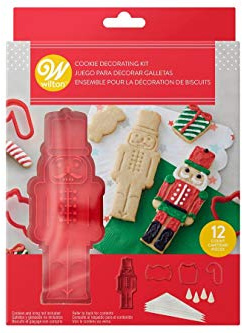 Wilton Christmas Nutcracker Cookie Stamping and Decorating Kit