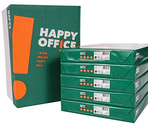 Druckerpapier DIN A3, 80 g/m², 2500 Blatt, Weiß - Kopierpapier, Papier Fax Laserpapier Universalpapier für alle Drucker, Fotokopierpapier Seiten