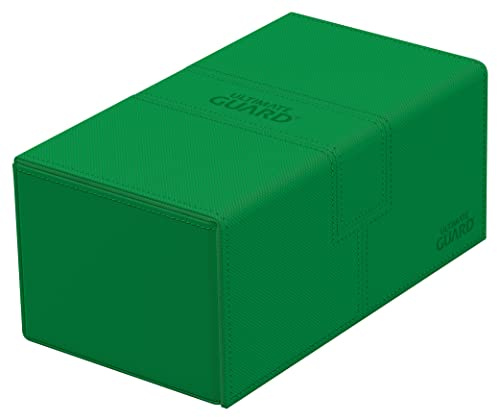 Ultimate Guard Twin Flip`n`Tray 200+ XenoSkin Monocolor Vert