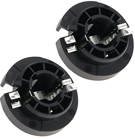 VGOL 2 Stück Blinker-Lampenfassung Ersatz 63212756177 kompatibel mit Mini R56 R57 R58 R59 R61 Rücklicht Leuchtmittel schwarz