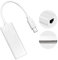 USB C auf Ethernet Adapter, USB-C auf RJ45 Ethernet Adapter, Ethernet LAN Netzwerkadapter, Powerline RJ45 Adapter Extender Internet für PC Laptop TV Apple MacBook Drucker 100Mbps Lenovo Samsung