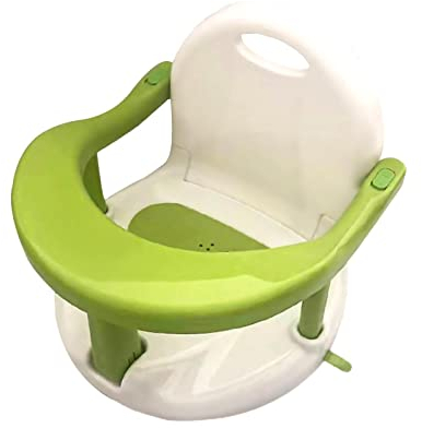 Baby-Badewannensitz -Badesitz Baby-Badestuhl Baby-Badewannensitz Baby-Badestuhl zum Aufsitzen Rückenlehne unterstützen Babywanne für Babys ab 6 Monaten