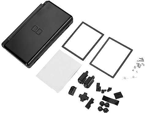 Ersatz-Gehäuseschalen-Set für DS Lite – Komplette Reparaturteile, Ersatz-Gehäuseschalen-Set für DS Lite (Black)