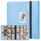 560 Taschen Fotoalbum für Fujifilm Instax Mini Kamera, Polaroid Kamera, für Fujifilm Instax Mini 11 12 9 40 Evo Liplay 8 7+ Sofortbildkamera, Fotoalbum für Polaroid Zink 2x3 Fot (Blue)