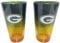 Green Bay Packers NFL Pint Gläser Glas Set 2er-Set 475 ml