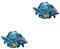 UKCOCO 2St Tiere Wand schälen Fototapete Delfin Kinderzimmer wandtattoos Delphin wandtattoos aufkleber Dekor 3D Wandtattoo abnehmbare Wandbilder Haushalt Wandgemälde schmücken