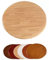KGAILL Großer Lazy Susan Drehteller 60-100cm Runder Drehplatte Servierplatte, Holz Drehteller mit Silent Base, für Küche, Partys, Hochzeiten (Wood, 60cm/24)