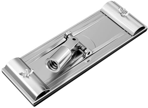 Hicarer Pole Sander Head No-flip Pole Sander for Drywall with Quick Release Clips and Universal Coarse Female Thread Design Wall Sander Ceiling Sander, Head Only