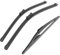 Escobilla limpiaparabrisas Para Hyundai Para Ix20 2010 2011 2012 2013 2014 2015 2016 2017 26 + 14 + 12 Limpiaparabrisas Delantero Trasero Accesorios De Ventana Parabrisas