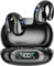 EUQQ Auriculares Inalámbricos Bluetooth 5.3 de Diseño Abierto, Caja de Carga Con Pantalla LED, 40 Horas de Reproducción, Conducción Ósea, Deportivos Impermeables IPX7