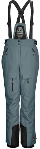Killtec Jungen Skihose/Funktionshose mit abzippbarem Latz, Schneefang und Kantenschutz Ksw 204 Bys Ski Pnts