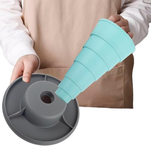 Spritzbeutelständer – Spritzbeutelhalter Ständer zum Befüllen | Dekoration von Beuteln | Creme Spritzbeutel Rack | Hochtemperaturbeständige Kuchendüsen Organizer für Freunde Jugendliche Teenager