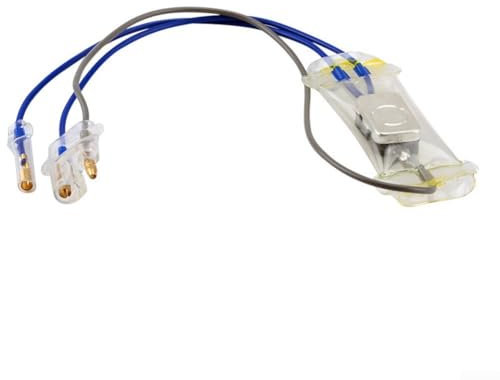Zoegneer Termostato de descongelación bimetálico Interruptor de control de temperatura Termostato de descongelación para refrigerador Congelador Construcción de metal (-14 ℃ 3 líneas)