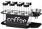 Gralara Single Dose Coffee Bean Storage Tubes Clear for Shop Countertop Coffee Shop
