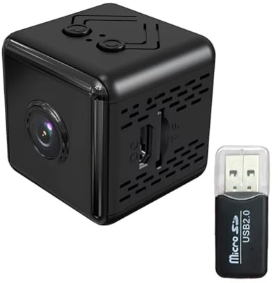 Orolotay X6D Small Square HD Camera 2.4GHz Wifi Home Security System Equipment Intelligent Infrared Night Vision Monitor Camera