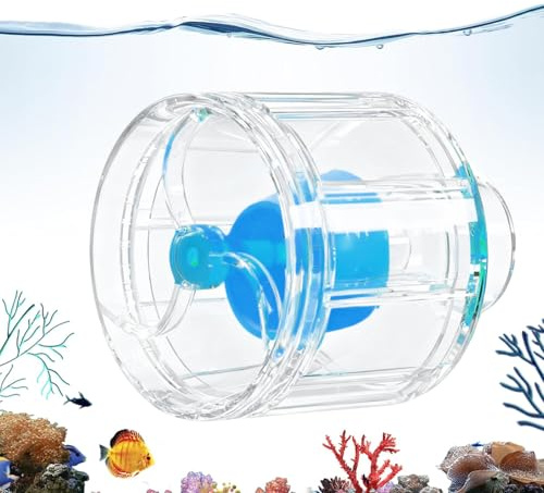Umwälzpumpe, Glühender Zirkulator, Wasserdurchflusspumpe, für Aquarien, Teiche, Salzwasser, Pool, Vogeltränke