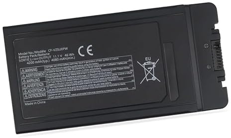 Backupower Ersatz Akku Kompatibel mit Tough-Book CF54 Series CFVZSU0LW CFVZSU0PR CF54F0961NE CFVZSU0GW CFVZSUOPW 11.1V 46Wh