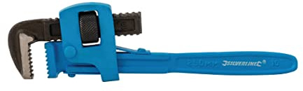Silverline Stillson Pipe Wrench Length 250mm - Jaw 30mm (WR88)
