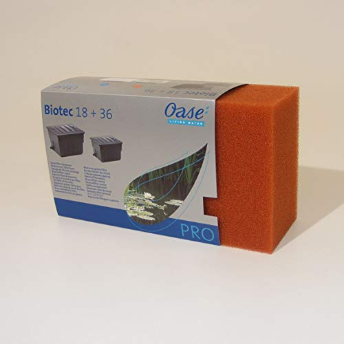 Oase 56736 Ersatzschwamm Biotec 18 / 36, rot