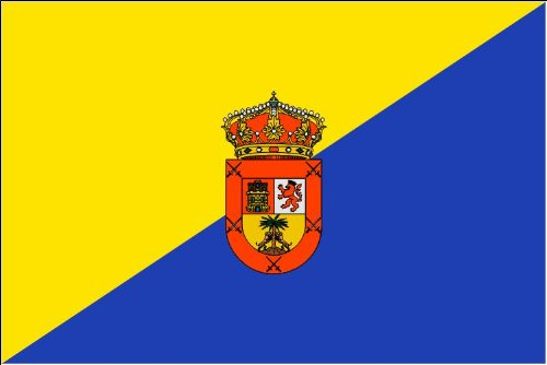 FRIP - Gran Canaria Kanarische Insel Fahne Flagge 1,50x0,90m