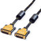 ROLINE Gold Cavo Monitor DVI, m/m (24+1) Dual Link, 1,0m