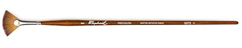 Raphael Precision 8970 Long Handle Brush, Fan, 6, Natural