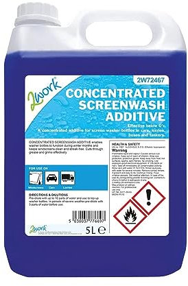 2Work Screen Wash Additive Concentrate Formula 5 Litre 2W72467