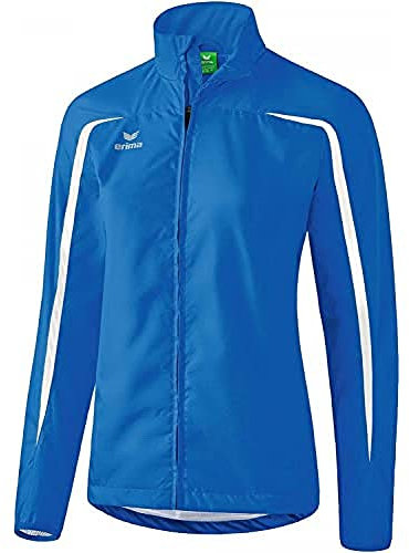 Erima Women Running Jacket - New Royal/White, Size 42