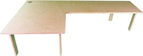 Getzoo Rennbahn (96x47x21cm) XXL I Vielseitig Nutzbar I Natürlich und Unbehandelt I Großzügige Dimensionen I Flexibilität durch Anpassungsfähigkeit (Links)