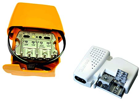 KIT AMPLIFICADOR DE MASTIL 24DB + MEZCLA SAT +FUENTE DE ALIMENTACION TELEVES 5616 + 5796