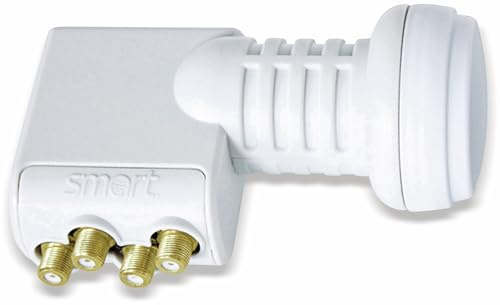TQS Gold Universal Quad-Switch LNB smart TITANIIUM, 0,1dB, Gold-Kontakte